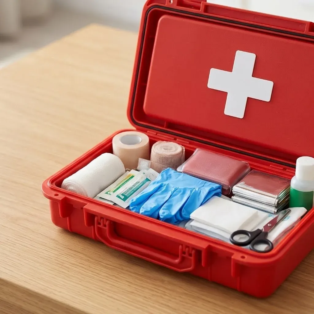 Cassetta di primo soccorso aziendale gestita digitalmente con KeepTrack