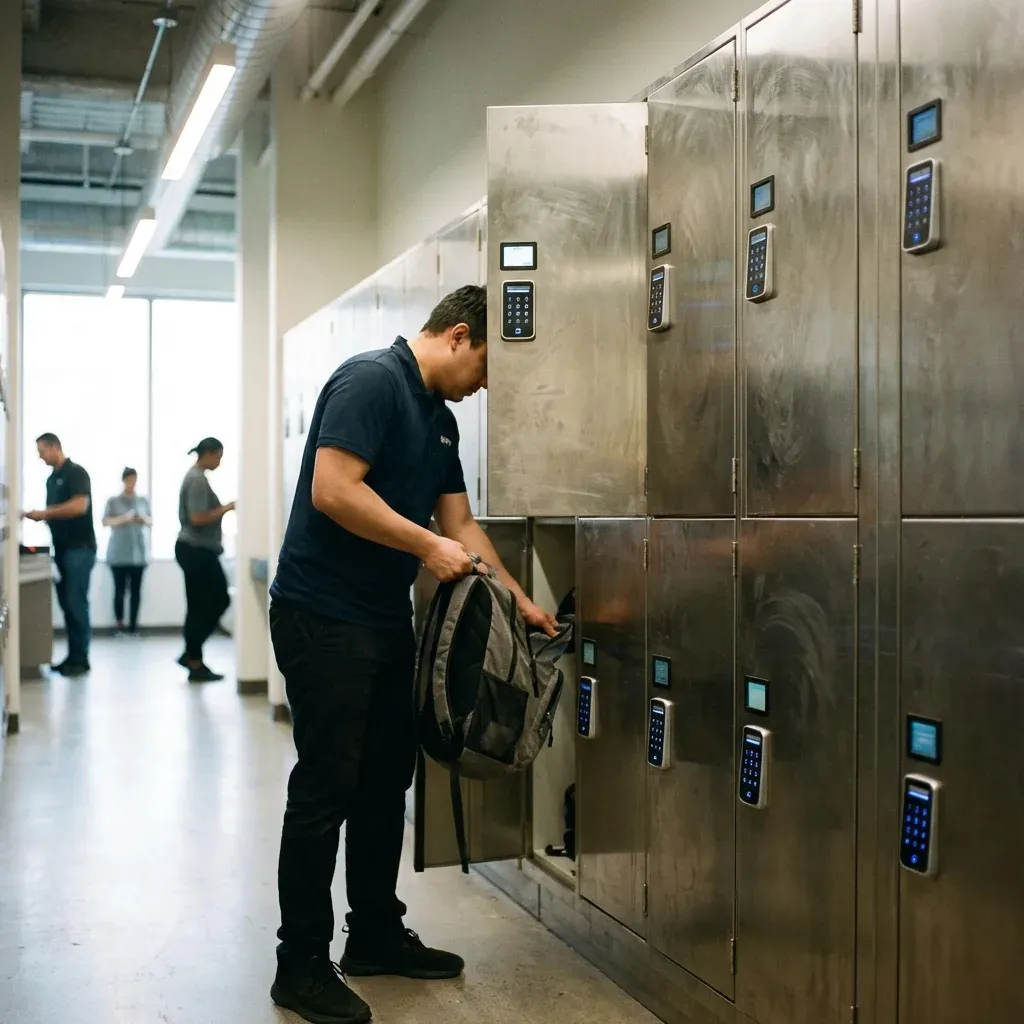 Locker automatici industriali modulari KeepTrack per attrezzature e oggetti voluminosi